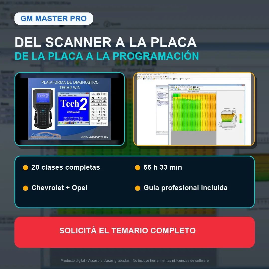 Vista de GM MASTER PRO